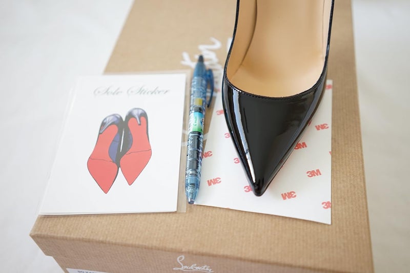 CoveredSole Sole Sticker - Crystal Clear 3M Sole Protector for Christian Louboutin Heels - Image 2